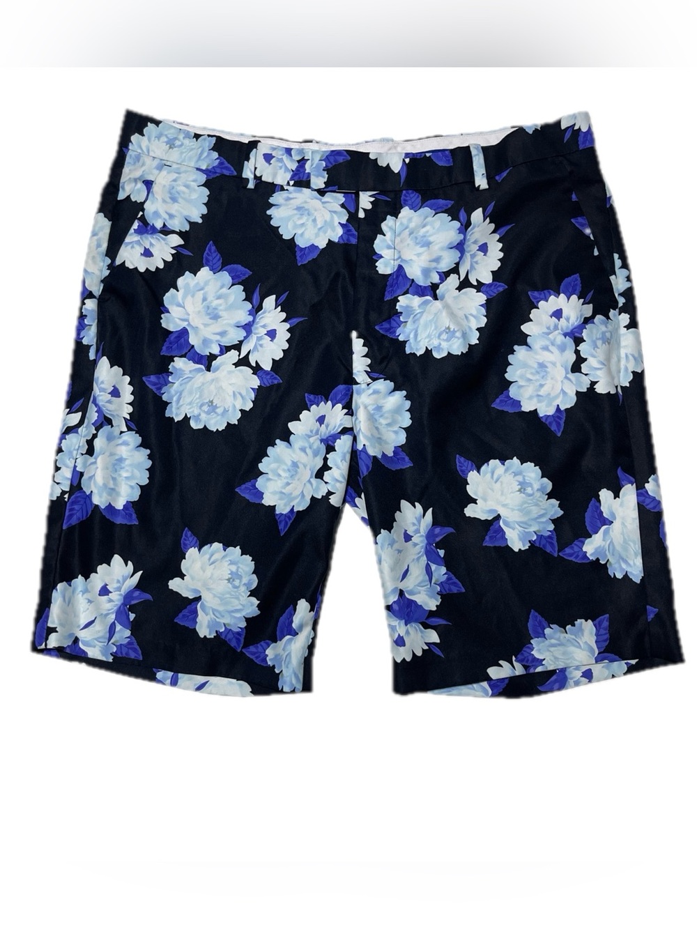 G/Fore Golf Shorts Men's 38 Floral Print Performance Stretch 10" Inseam Golfing